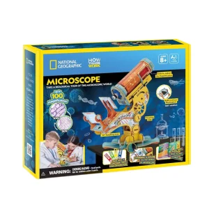 Đồ Chơi Mô Hình Lắp Ráp Kính Hiển Vi Nat Geo STEAM